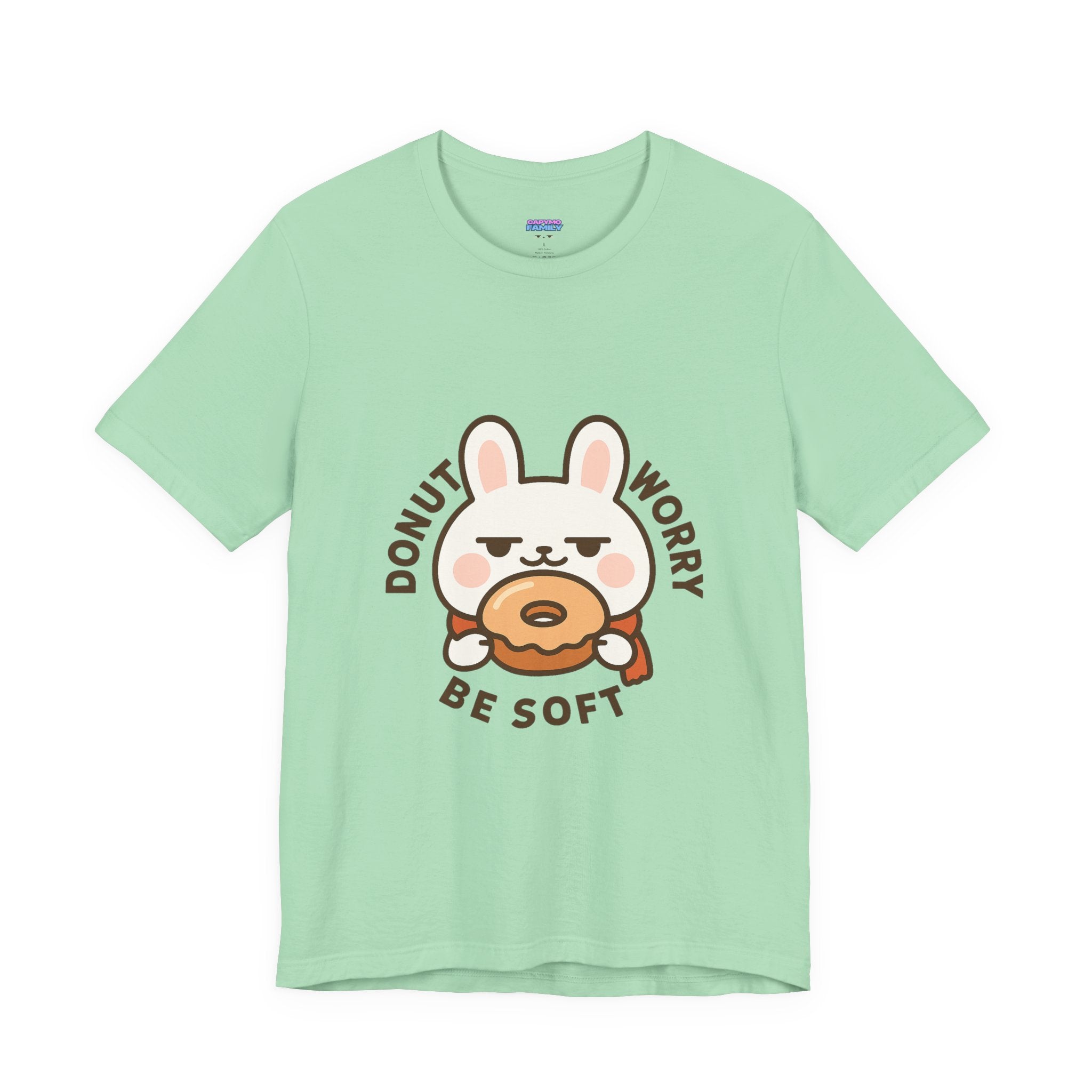 Capymo Family Cute Donut Bunny Tee - Unisex Jersey Short Sleeve T-Shirt, Funny Graphic Tee, Gift for Animal Lovers, Soft and Comfy Wear, Perfect for [...]