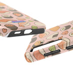 Capymo Family Kawaii Sushi Phone Case – Cute Sushi Pattern Phone Case