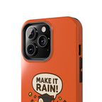 Capymo Family Playful Cute Cartoon Bunny Tough Phone Case –"Make It Rain" Bunny "Toto" Phone Case