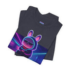Capymo Family Kawaii Bunny Soft Cotton T-Shirt – "Main Character Energy" "Toto" The Bunny Cute Tee (Unisex)