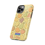 Capymo Family Kawaii Fruit Phone Case – Cute Aesthetic iPhone Cover with Citrus & Summer Vibes