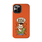 Capymo Family Playful Cute Cartoon Bunny Tough Phone Case –"Make It Rain" Bunny "Toto" Phone Case