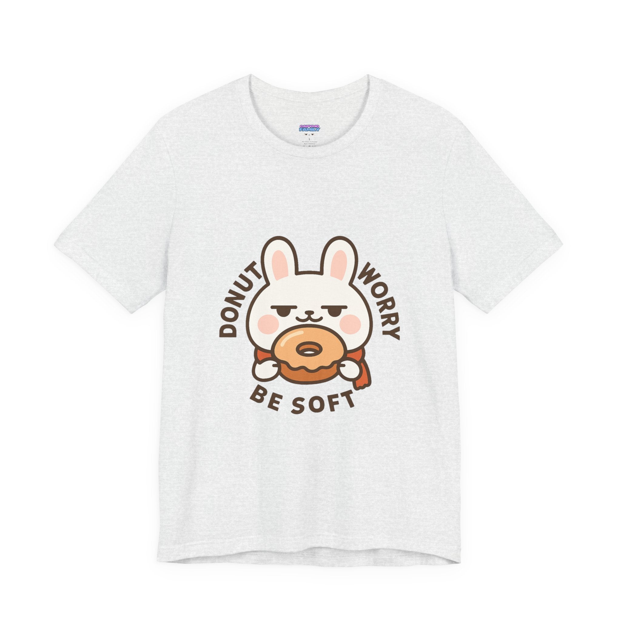 Capymo Family Cute Donut Bunny Tee - Unisex Jersey Short Sleeve T-Shirt, Funny Graphic Tee, Gift for Animal Lovers, Soft and Comfy Wear, Perfect for [...]