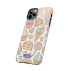 Capymo Family Kawaii Dessert Phone Case – “Sweet Tooth Collection” Ice Cream, Cake, and Candy Cute Pastel Design