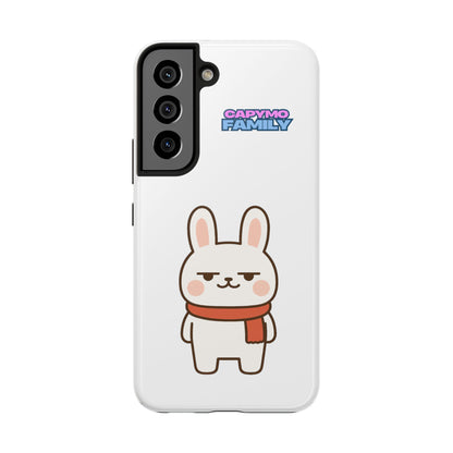 Capymo Family Cute Cartoon Bunny Tough Phone Case –"Toto" The Bunny Phone Case