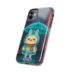 Capymo Family Cute Bunny Phone Case - Cyber Umbrella Bunny "Toto" Phone Case