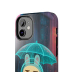 Capymo Family Cute Bunny Phone Case - Cyber Umbrella Bunny "Toto" Phone Case