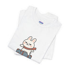 Capymo Family Adventurous Bunny Graphic Tee | Family Travel Shirt, Cute Animal T-Shirt, Fun Summer Outfit, Gift for Travelers, Vacation Wear