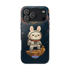 Capymo Family Cute Cartoon Bunny Tough Phone Case –Cute Astronaut  Bunny "Toto" Phone Case