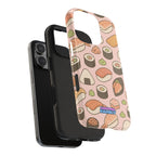 Capymo Family Kawaii Sushi Phone Case – Cute Sushi Pattern Phone Case