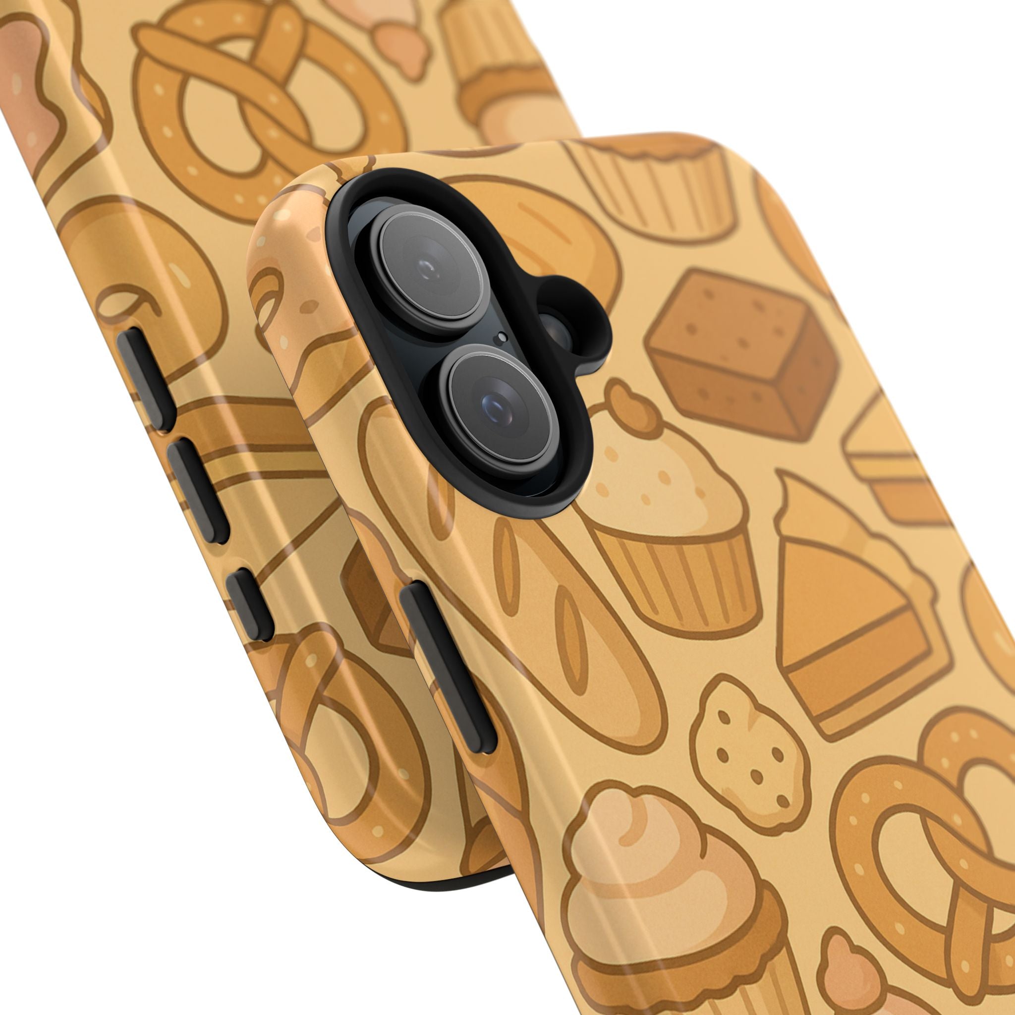 Capymo Family Kawaii Dessert Phone Case – Cute Aesthetic iPhone Cover with Pastry & Sweets Pattern