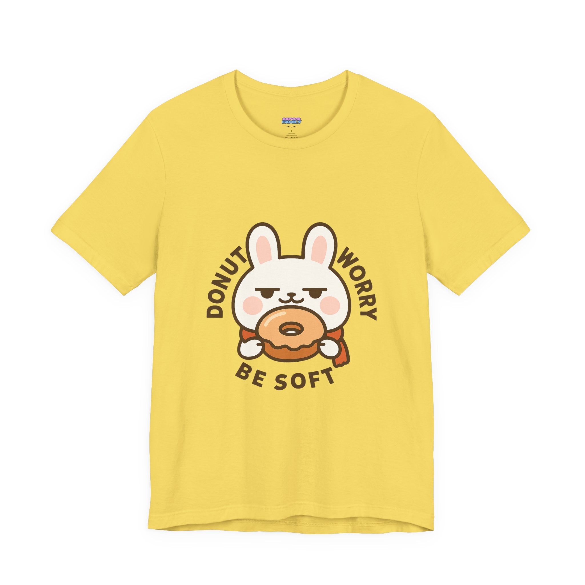 Capymo Family Cute Donut Bunny Tee - Unisex Jersey Short Sleeve T-Shirt, Funny Graphic Tee, Gift for Animal Lovers, Soft and Comfy Wear, Perfect for [...]