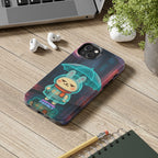Capymo Family Cute Bunny Phone Case - Cyber Umbrella Bunny "Toto" Phone Case