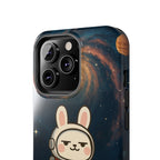 Capymo Family Cute Cartoon Bunny Tough Phone Case –Cute Astronaut  Bunny "Toto" Phone Case