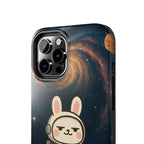Capymo Family Cute Cartoon Bunny Tough Phone Case –Cute Astronaut  Bunny "Toto" Phone Case