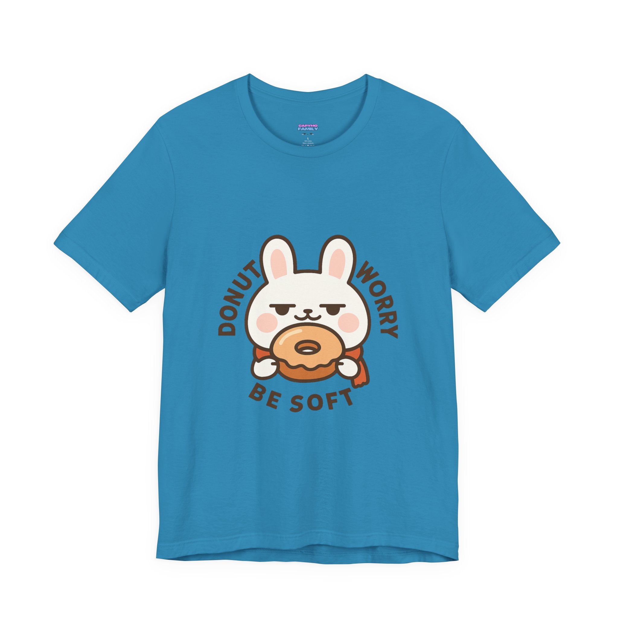 Capymo Family Cute Donut Bunny Tee - Unisex Jersey Short Sleeve T-Shirt, Funny Graphic Tee, Gift for Animal Lovers, Soft and Comfy Wear, Perfect for [...]