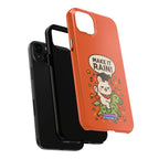 Capymo Family Playful Cute Cartoon Bunny Tough Phone Case –"Make It Rain" Bunny "Toto" Phone Case