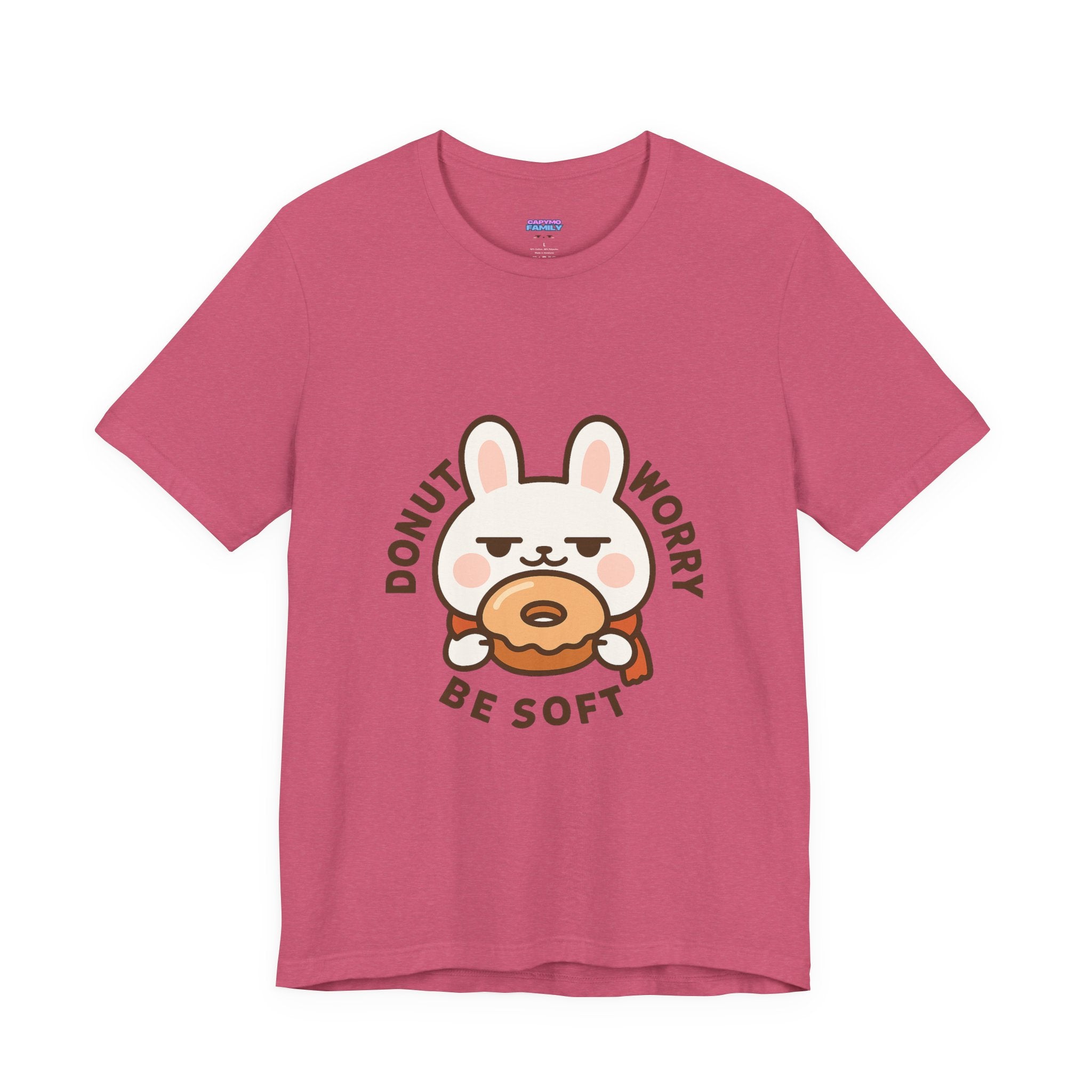 Capymo Family Cute Donut Bunny Tee - Unisex Jersey Short Sleeve T-Shirt, Funny Graphic Tee, Gift for Animal Lovers, Soft and Comfy Wear, Perfect for [...]