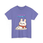Capymo Family Cute Cartoon Family Tee, Unisex Graphic T-Shirt, Gifts for Animal Lovers, Funny Casual Wear, Birthday and Holiday Apparel