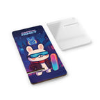 Capymo Family Kawaii Bunny Mobile Stand – “Neo City Skater” Cute Desktop Phone Holder