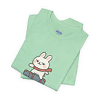 Capymo Family Adventurous Bunny Graphic Tee | Family Travel Shirt, Cute Animal T-Shirt, Fun Summer Outfit, Gift for Travelers, Vacation Wear