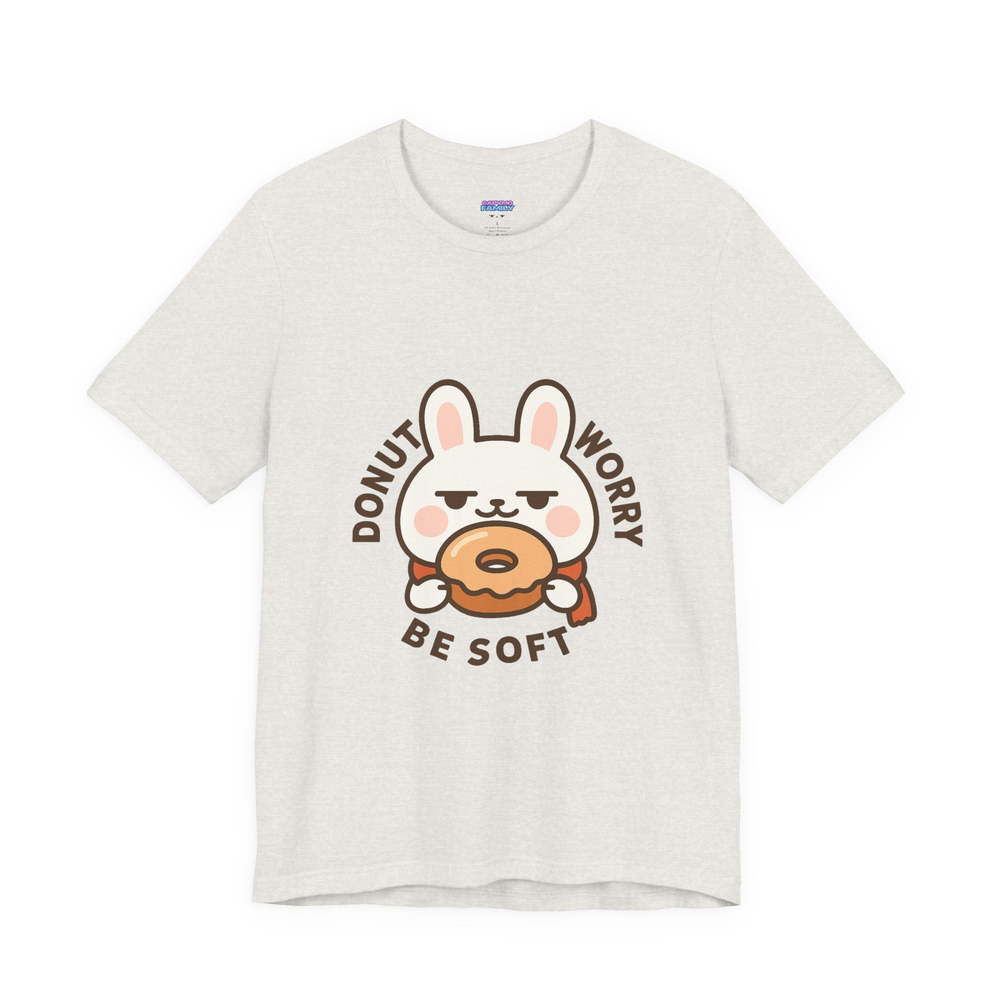 Capymo Family Cute Donut Bunny Tee - Unisex Jersey Short Sleeve T-Shirt, Funny Graphic Tee, Gift for Animal Lovers, Soft and Comfy Wear, Perfect for [...]