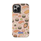 Capymo Family Kawaii Sushi Phone Case – Cute Sushi Pattern Phone Case