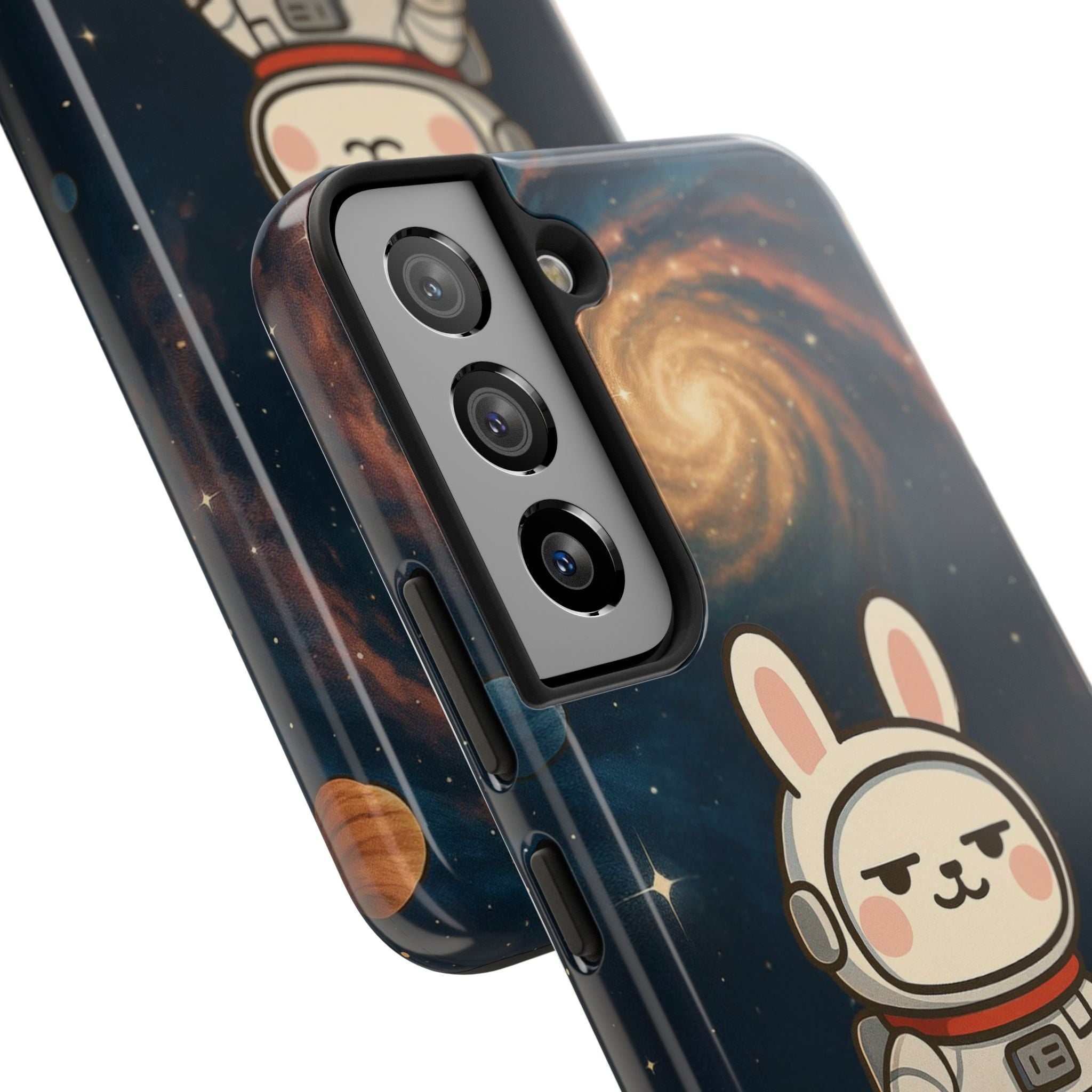 Capymo Family Cute Cartoon Bunny Tough Phone Case –Cute Astronaut  Bunny "Toto" Phone Case