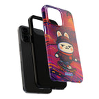 Capymo Family Sunset Skate Bunny Phone Case – Vibrant Skatepark Bunny "Toto" Phone Case