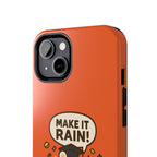 Capymo Family Playful Cute Cartoon Bunny Tough Phone Case –"Make It Rain" Bunny "Toto" Phone Case