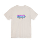 Capymo Family Cute Bunny Music Unisex Tee, Soft Beats Only, Gift for Music Lovers, Relaxed Fit T-Shirt, Animal Lover Apparel, Casual Wear