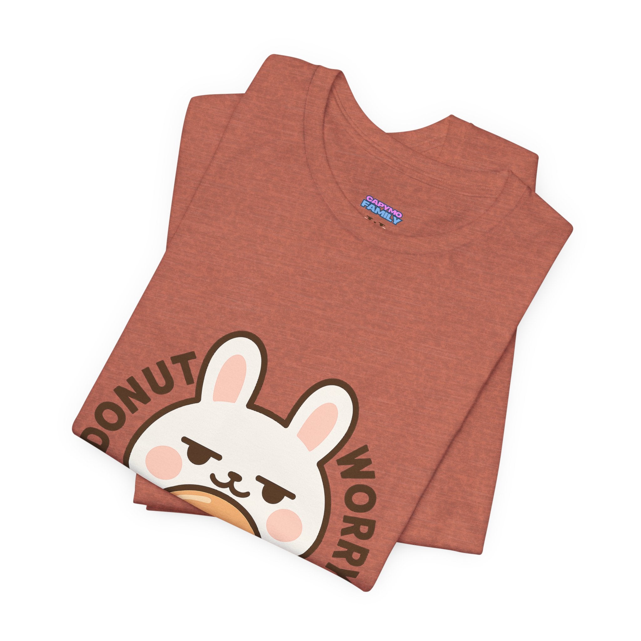 Capymo Family Cute Donut Bunny Tee - Unisex Jersey Short Sleeve T-Shirt, Funny Graphic Tee, Gift for Animal Lovers, Soft and Comfy Wear, Perfect for [...]