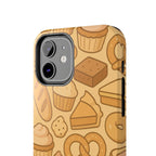 Capymo Family Kawaii Dessert Phone Case – Cute Aesthetic iPhone Cover with Pastry & Sweets Pattern