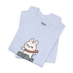 Capymo Family Adventurous Bunny Graphic Tee | Family Travel Shirt, Cute Animal T-Shirt, Fun Summer Outfit, Gift for Travelers, Vacation Wear