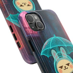 Capymo Family Cute Bunny Phone Case - Cyber Umbrella Bunny "Toto" Phone Case