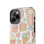 Capymo Family Kawaii Dessert Phone Case – “Sweet Tooth Collection” Ice Cream, Cake, and Candy Cute Pastel Design
