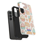 Capymo Family Kawaii Dessert Phone Case – “Sweet Tooth Collection” Ice Cream, Cake, and Candy Cute Pastel Design