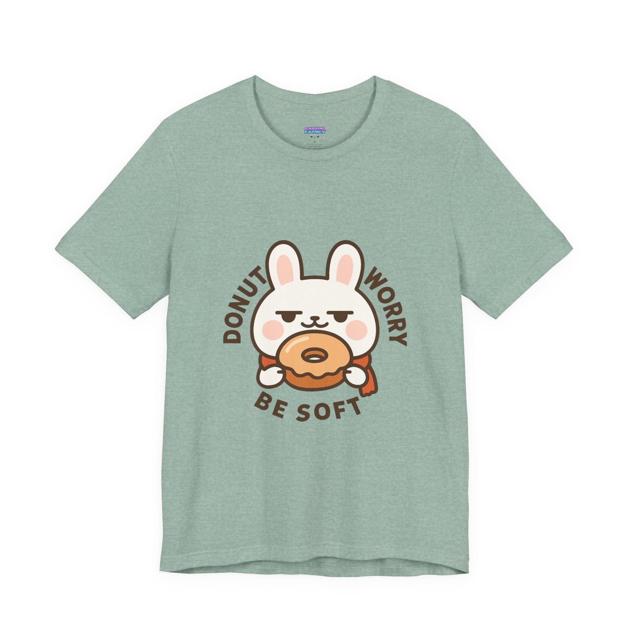 Capymo Family Cute Donut Bunny Tee - Unisex Jersey Short Sleeve T-Shirt, Funny Graphic Tee, Gift for Animal Lovers, Soft and Comfy Wear, Perfect for [...]