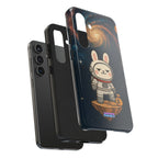 Capymo Family Cute Cartoon Bunny Tough Phone Case –Cute Astronaut  Bunny "Toto" Phone Case