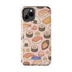 Capymo Family Kawaii Sushi Phone Case – Cute Sushi Pattern Phone Case