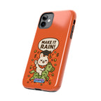 Capymo Family Playful Cute Cartoon Bunny Tough Phone Case –"Make It Rain" Bunny "Toto" Phone Case