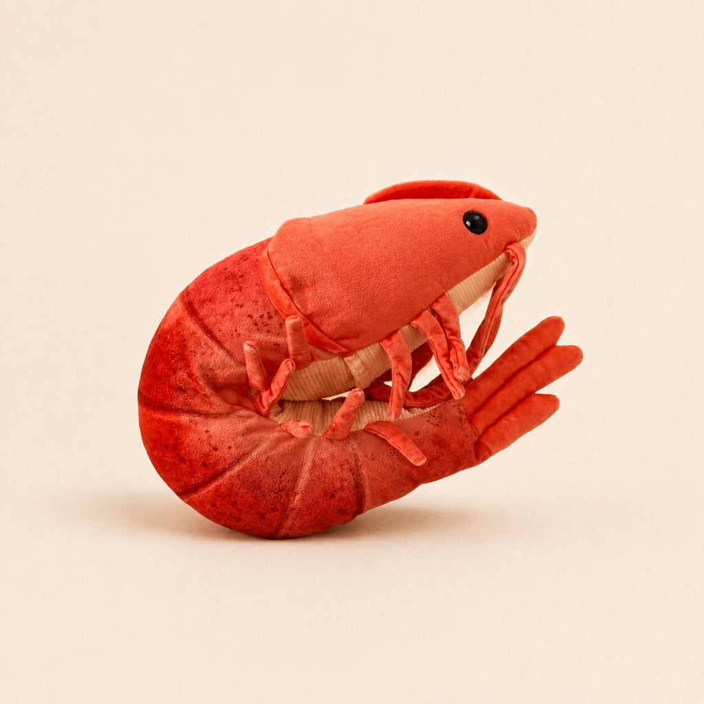 Sunny Sr. — The Ridiculously Lovable Shrimp Plush