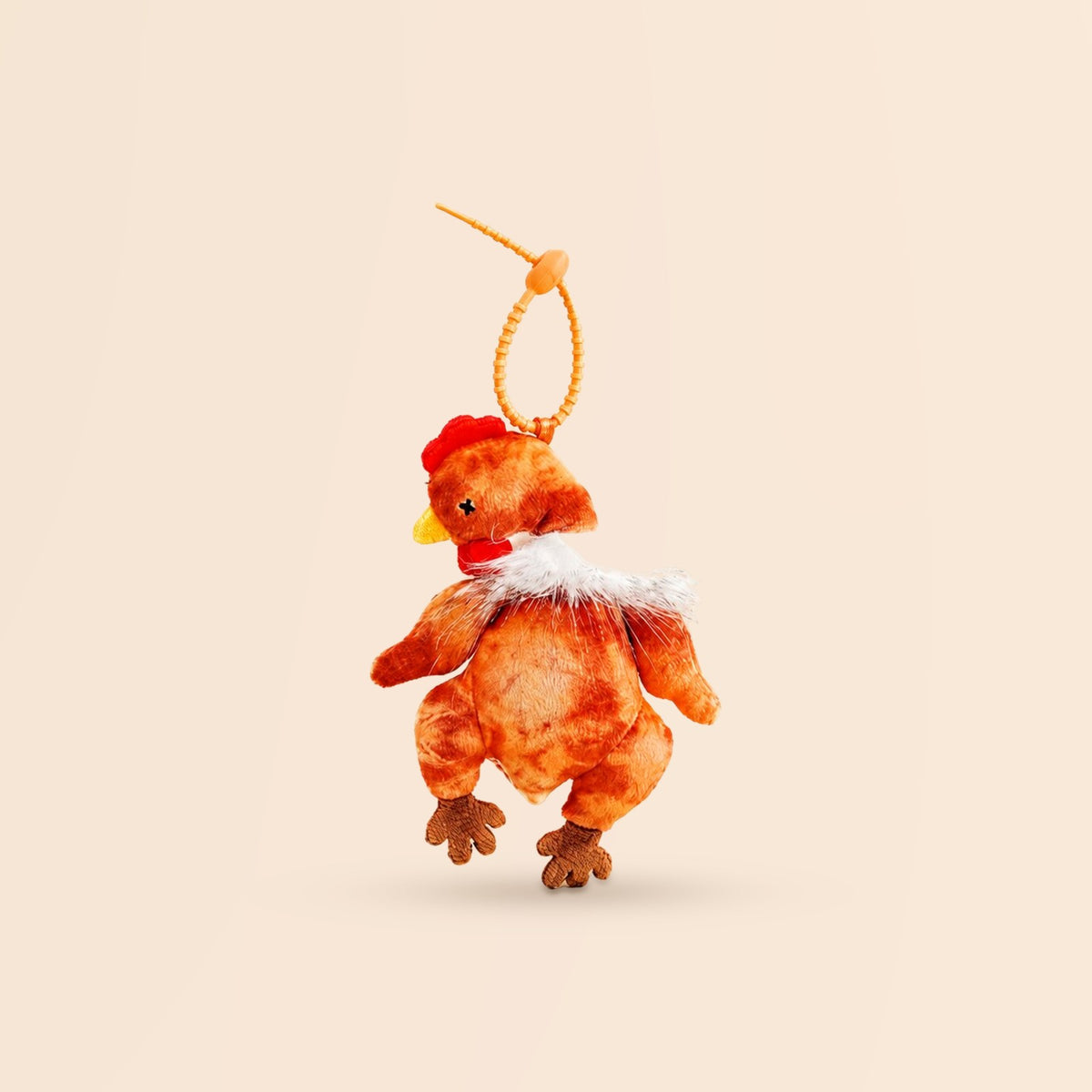 Clucky the Roast Chicken Plush Keychain