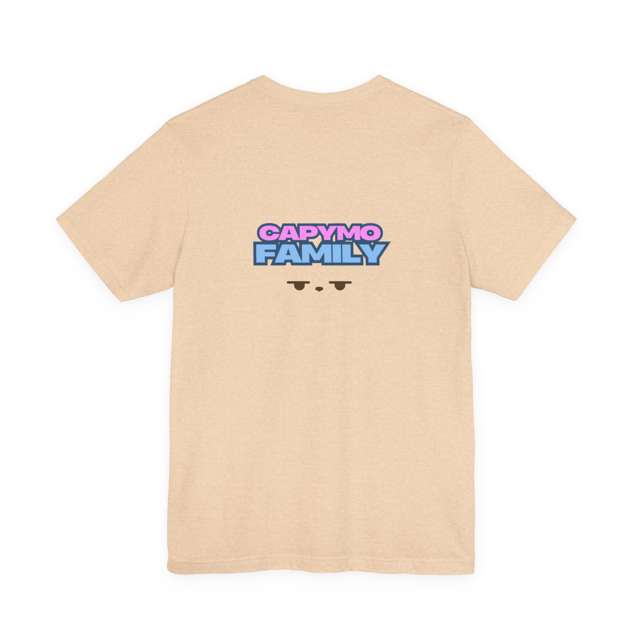 capymo Family Cute Carrot Break Bunny Tee - Unisex Jersey Short Sleeve Tee, Funny Animal Shirt, Spring Gift, Cute Graphic Tee, Gift for Bunny Lovers