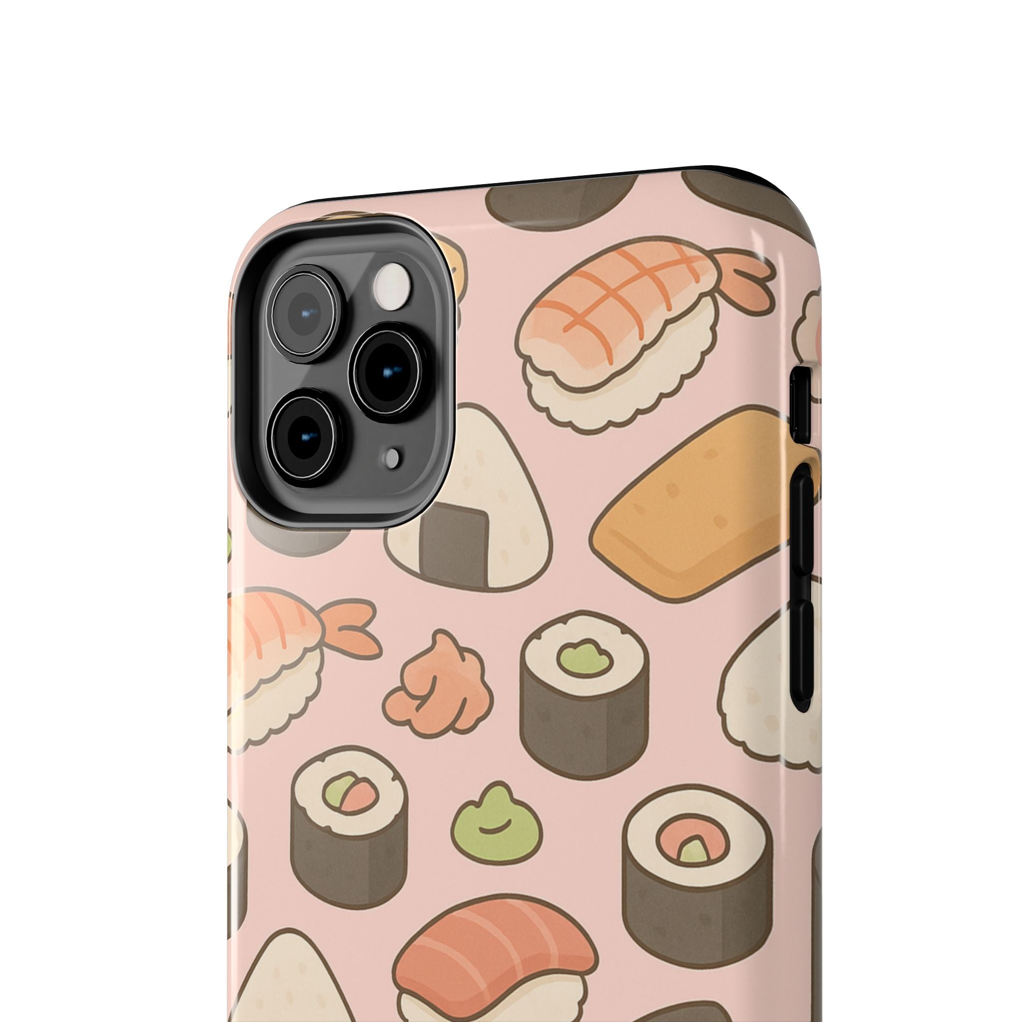 Capymo Family Kawaii Sushi Phone Case – Cute Sushi Pattern Phone Case
