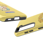 Capymo Family “Nap Goals” Phone Case – Cute Bunny Toto Sleeping on Alarm Clock Cover