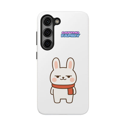 Capymo Family Cute Cartoon Bunny Tough Phone Case –"Toto" The Bunny Phone Case