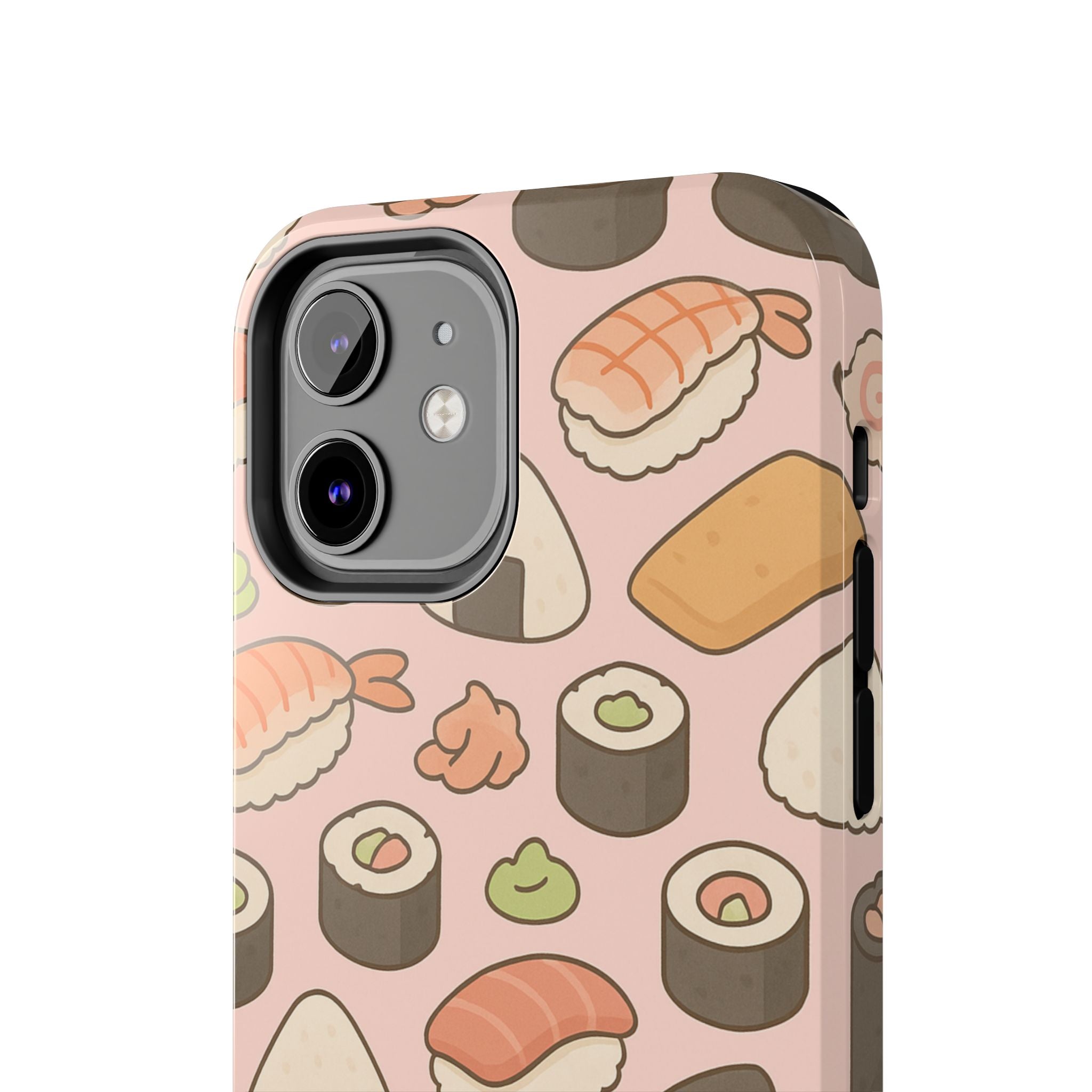 Capymo Family Kawaii Sushi Phone Case – Cute Sushi Pattern Phone Case