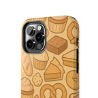 Capymo Family Kawaii Dessert Phone Case – Cute Aesthetic iPhone Cover with Pastry & Sweets Pattern