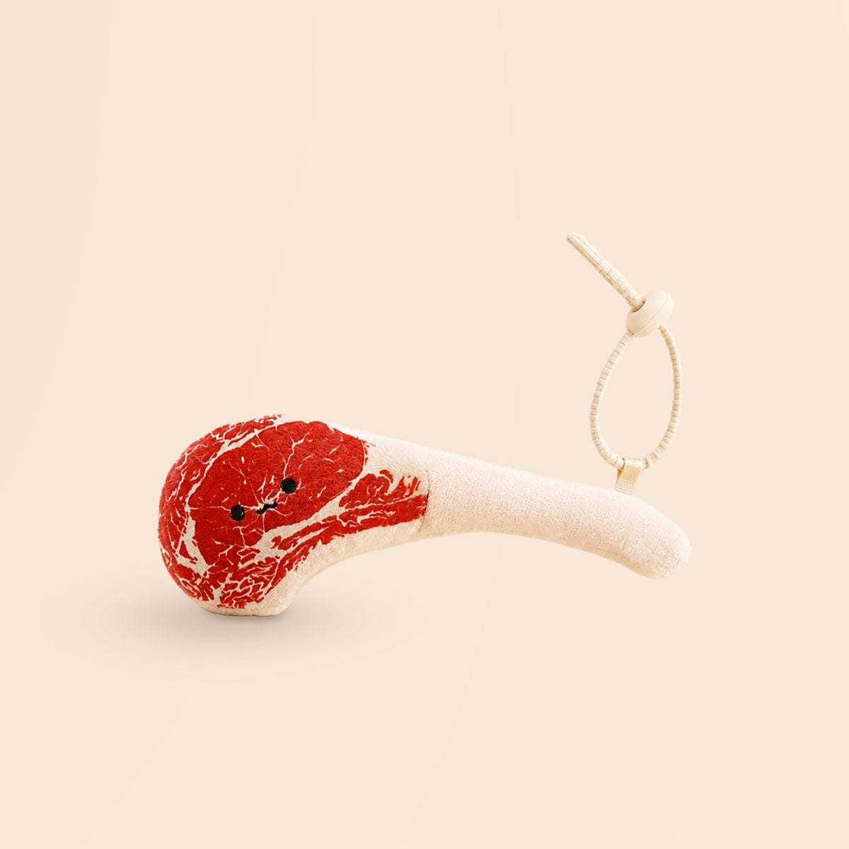 Tom the Tomahawk Steak Plush Keychain